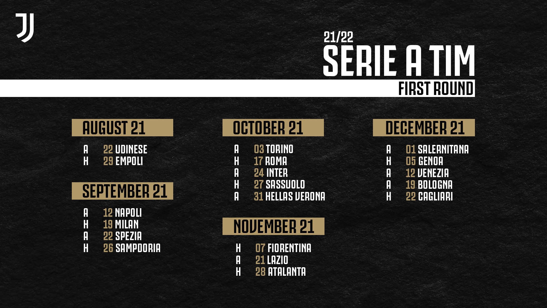 Juventus 2022 Schedule 2021-2022 Juventus Schedule